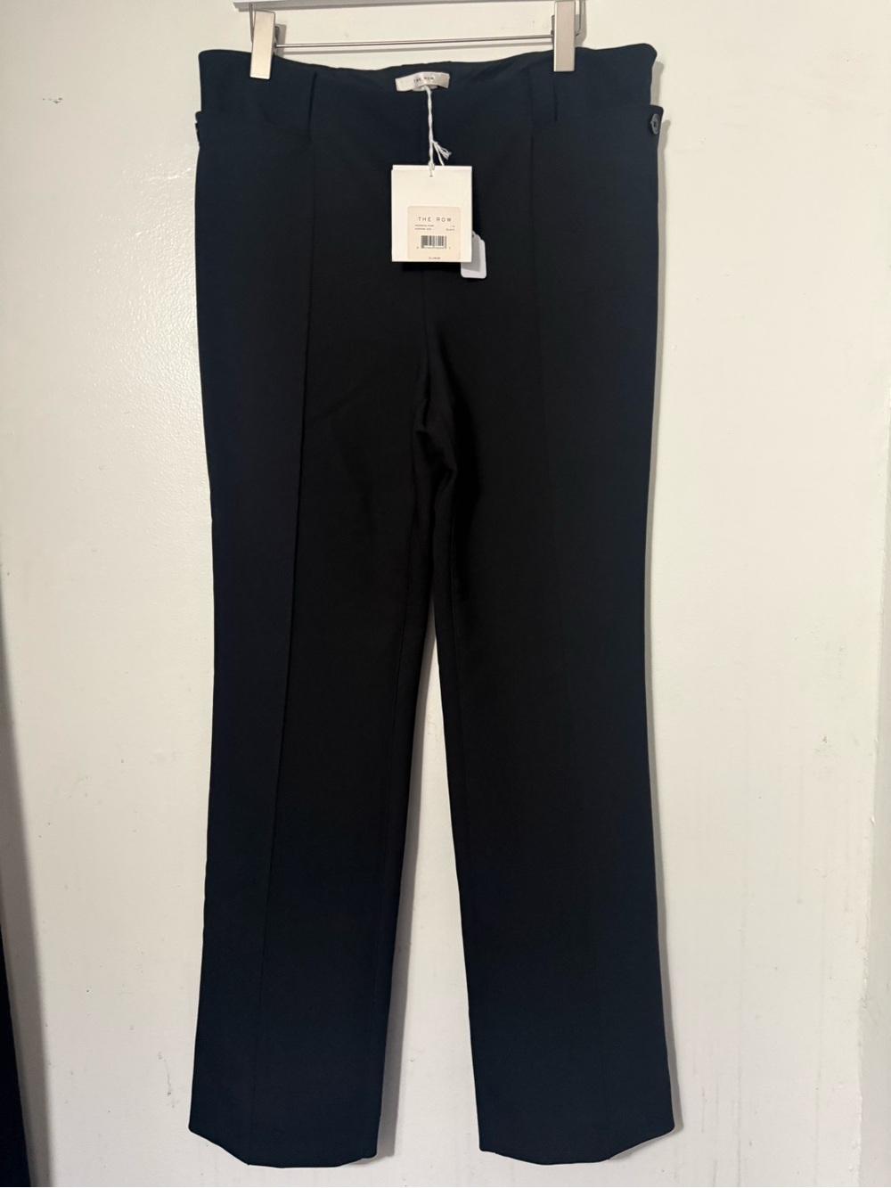 The Row Black Yasmeen Pants with Retail Tag